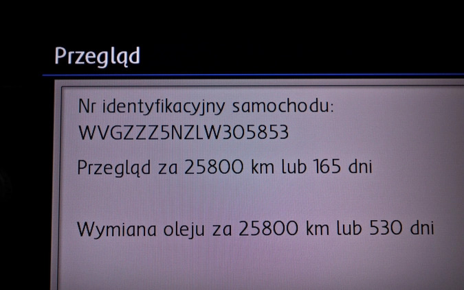 Volkswagen Tiguan cena 129900 przebieg: 54000, rok produkcji 2019 z Czarne małe 781